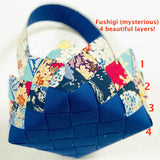 Fushigi (mysterious) Woven Christmas Basket PDF pattern