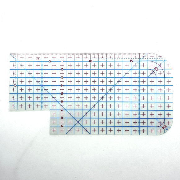 Ninja ironing Hem Ruler:Heat Sewing Ironing Ruler Resin for Sewing