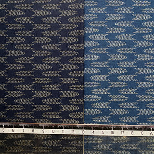 Ya Authentic Japanese Indigo blue or black cotton 50x55cm