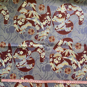 Birds Japanese cotton 50x55cm