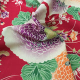 Fine Japanese cotton -Ajisai Red 50x55cm