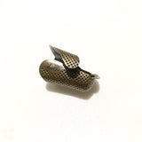 Sashiko/ Quilt Master Brass Thimble and Rubber Tips (2 pieces)