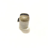 Sashiko/ Quilt Master Brass Thimble and Rubber Tips (2 pieces)