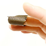 Funnel Brass Thimble and Rubber Tips (2 pieces), Gothic Bag Pattern, Video $36
