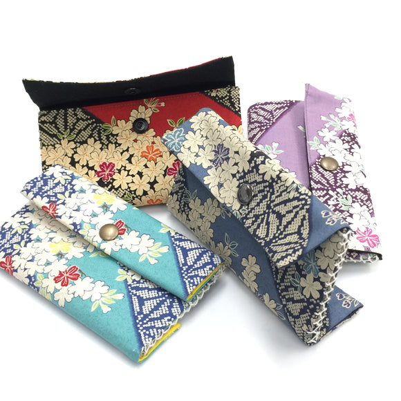 Double Sashiko wallet kit