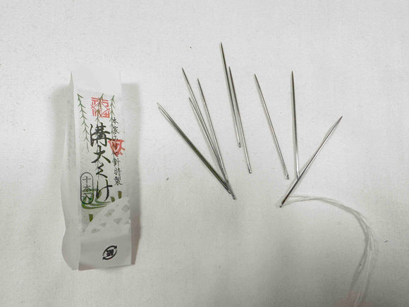 The Sharpest Sashiko Needles From Kyoto 10pc