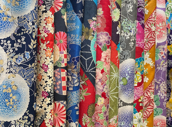 Mini Limited Edition Naomi Fabrics Smaller Patterns 5 pc 33x 30cm