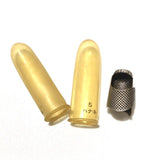 Funnel Brass Thimble and Rubber Tips (2 pieces), Gothic Bag Pattern, Video $36