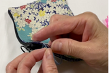 Double Zipper Sashiko Wallet PDF pattern