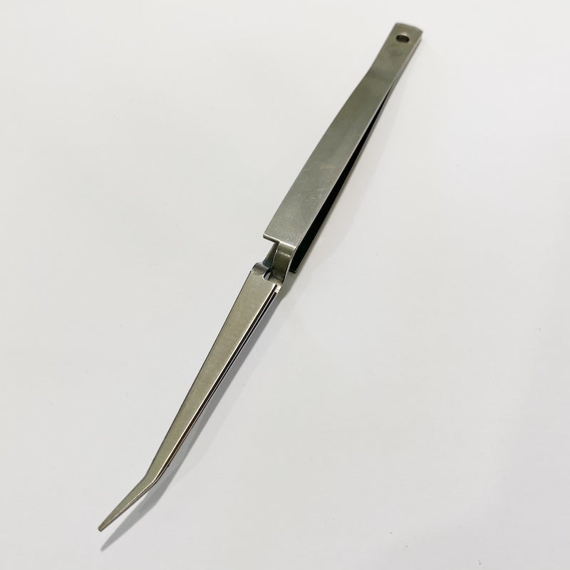HOZAN Reverse Action Tweezers P-651 - Precision Japanese-Made Tweezers For Electronics & Crafts