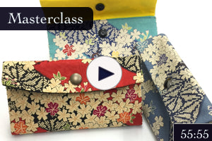 Masterclass: Double Sashiko Wallet Step-by-step Tutorial