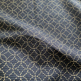 Sachiko dots lined Japanese cotton  50x55cm
