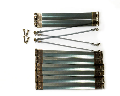 5 pc Push open Spring Clips Bronze 12cm for Packman Pouch