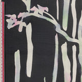 Black and white Kimono cut out Silks