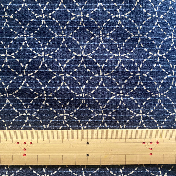 Sachiko dots lined Japanese cotton  50x55cm