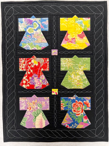 Funnel Kimono Tapestry Black Border 6pc Kit NEW