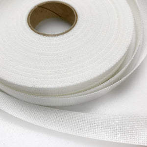 2 Rolls 1.5cm wide Fusible Buckram Tape: 16m Long!